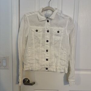 White Linen Jacket